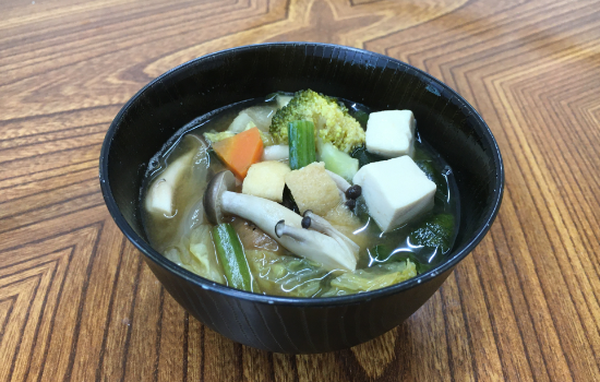 野菜味噌汁